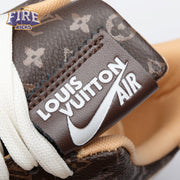 Nike Air Force 1 Low Monogram Brown Damier Azur Unisex