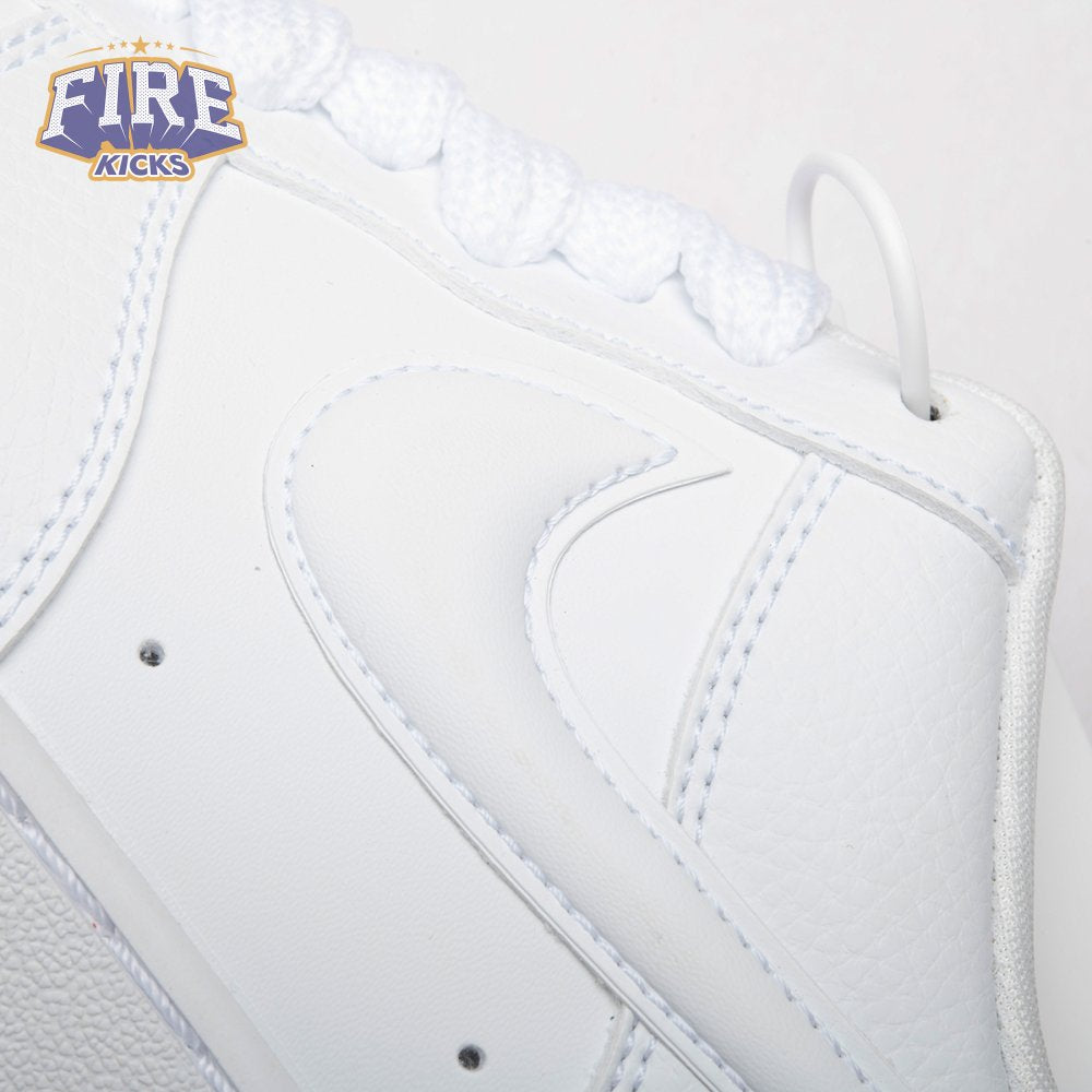 Nike Air Force 1 Low '07 Next Nature Triple White Bulbous Swoosh HF2014-100 Unisex