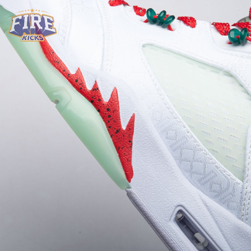 Jordan 5 Retro Low CLOT White Silk 20th Anniversary 1551183 Unisex