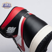Jordan 1 Retro High Black Gym Red Men's