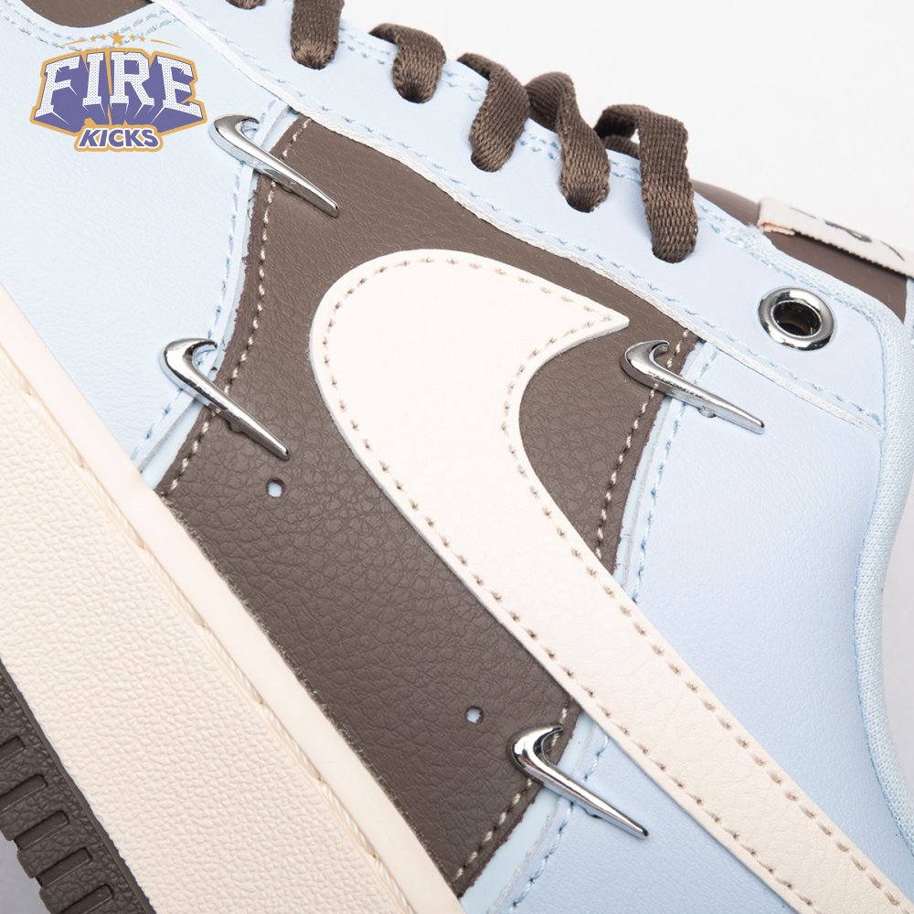Nike Air Force 1 Low Hydrogen Blue Iron Grey IV4089-011 Unisex