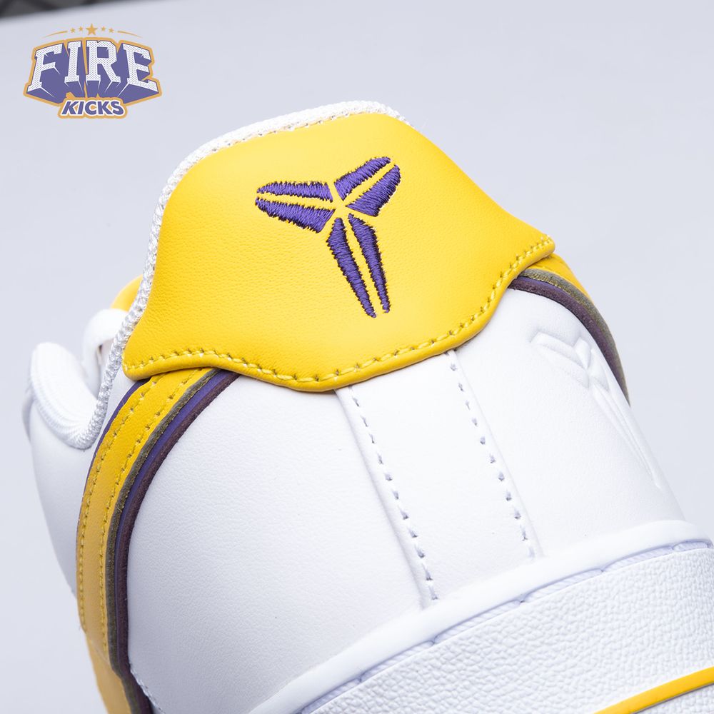 Nike Air Force 1 Low Retro QS Kobe Bryant Lakers Home FZ1151-100 Unisex