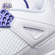 Air Jordan 4 Retro 'Purple Metallic' Unisex