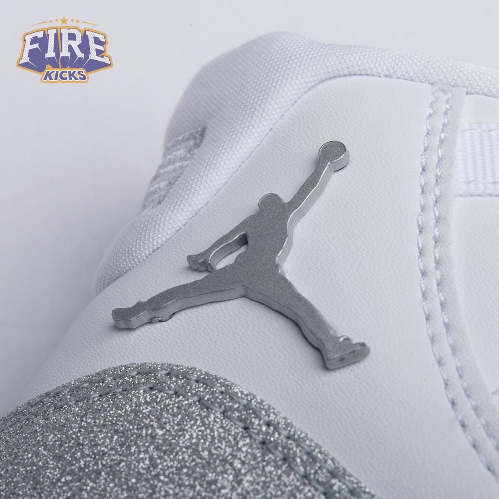 Jordan 11 Retro White Metallic Silver AR0715-100 Unisex