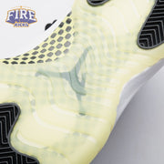 Jordan 11 Retro Black Barely Volt IB1378-001 Unisex