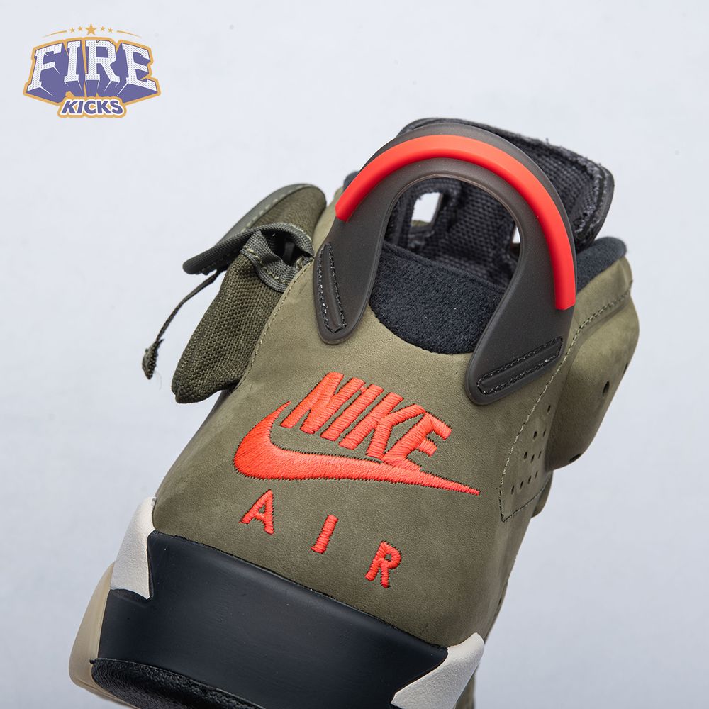 Travis Scott x Air Jordan 6 Retro 'Olive' CN1084 200 Men's