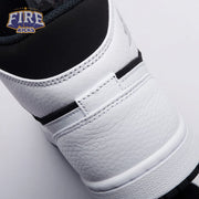 Air Jordan 1 Mid White Black Unisex