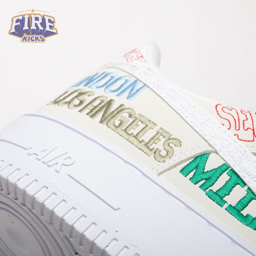 Nike Air Force 1 Low World Tour White II1549-100 Unisex