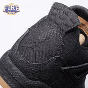 Jordan 4 Retro Levi's Black Men's