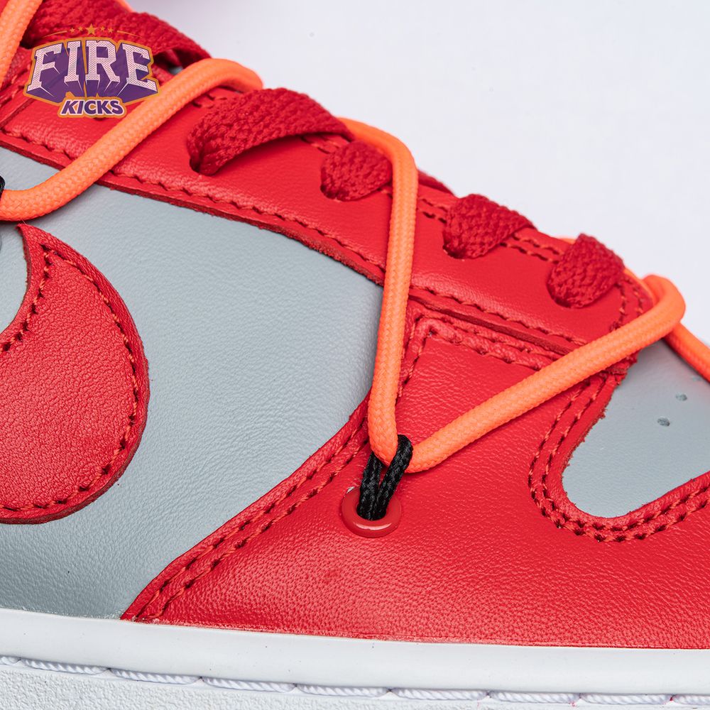 Off-White x Dunk Low 'University Red' Men's