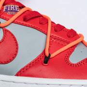 Off-White x Dunk Low 'University Red' Men's