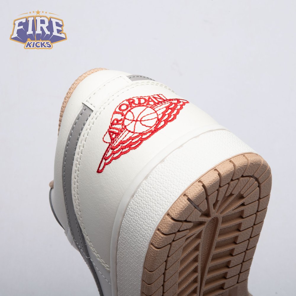 Jordan 1 Low Sail College Grey Rattan 553558-169 Unisex