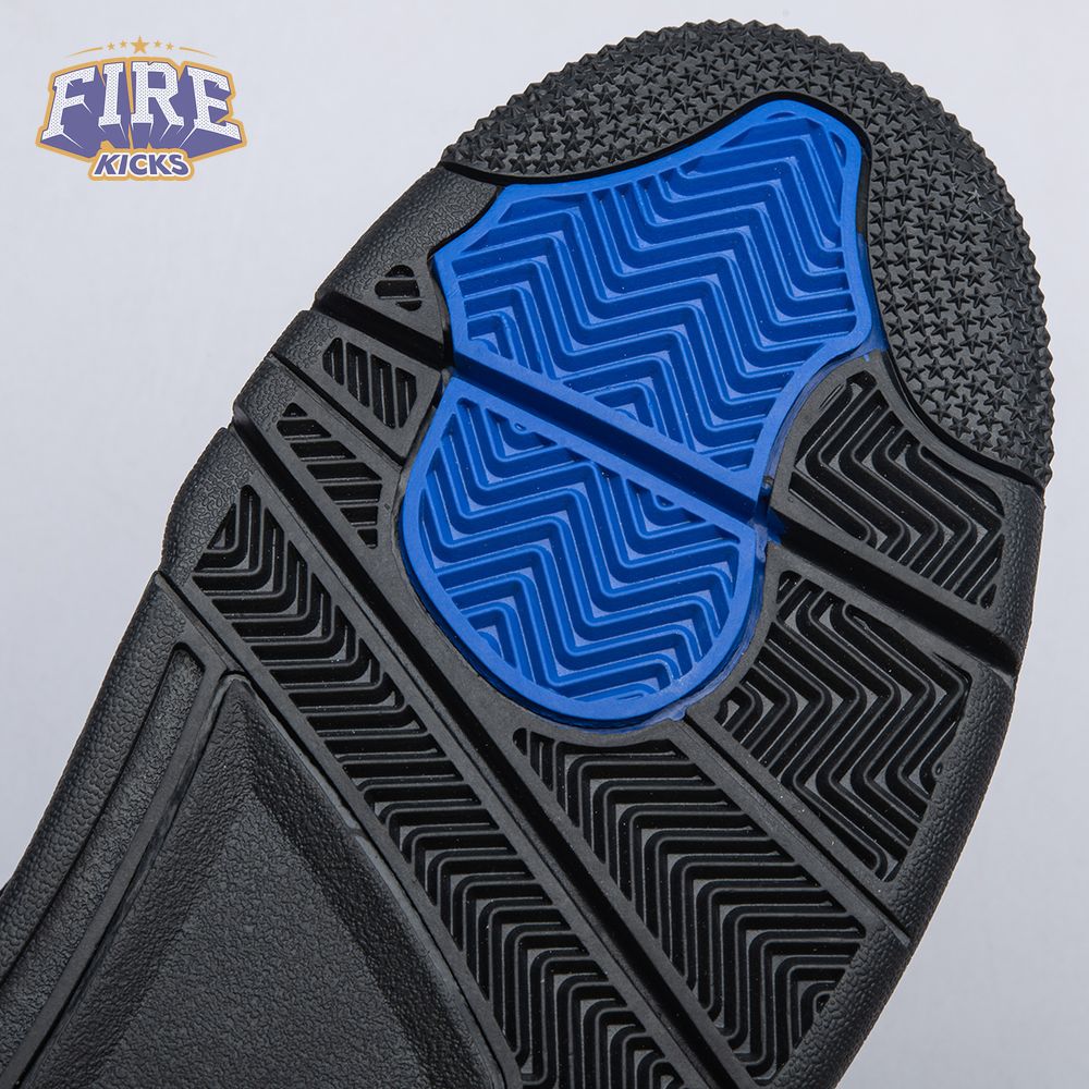 Jordan 4 Retro Black Blue Unisex