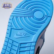 Jordan 1 Retro High White University Blue Black Unisex