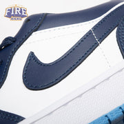 Jordan 1 Low Midnight Navy University Blue 553558-404 Unisex