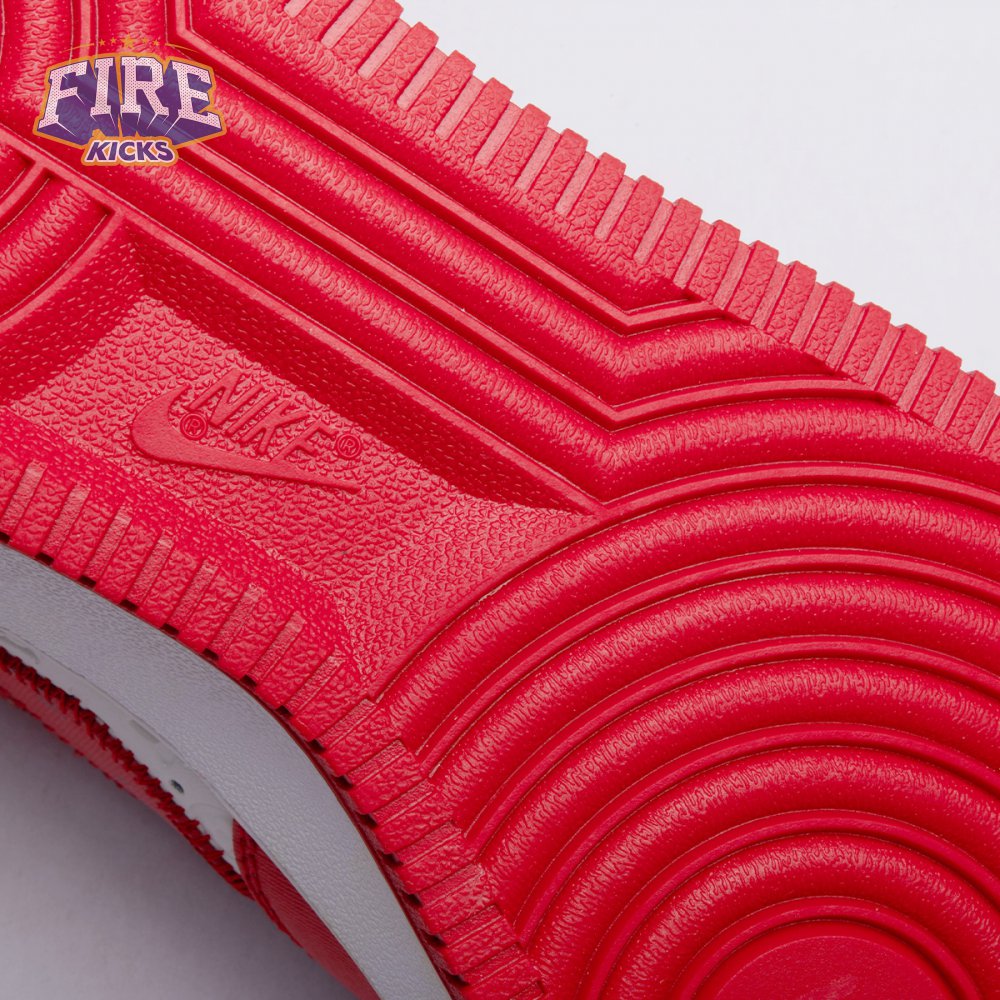 Nike Air Force 1 Low By Virgil Abloh White Red Men's