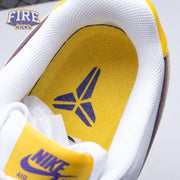 Nike Air Force 1 Low Retro QS Kobe Bryant Lakers Home FZ1151-100 Unisex
