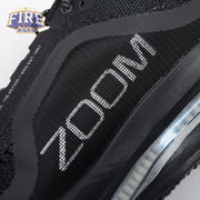 Nike Air Zoom Pegasus Premium Black Metallic Silver HQ2592-005 Men's