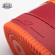Nike Air Force 1 Low Patent Leather Dark Team Red Safety Orange IO4489-601 Unisex