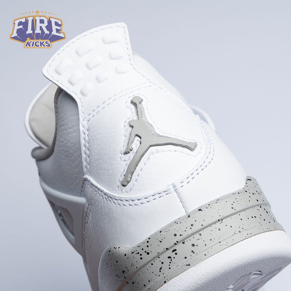 Air Jordan 4 Retro 'White Oreo' Unisex