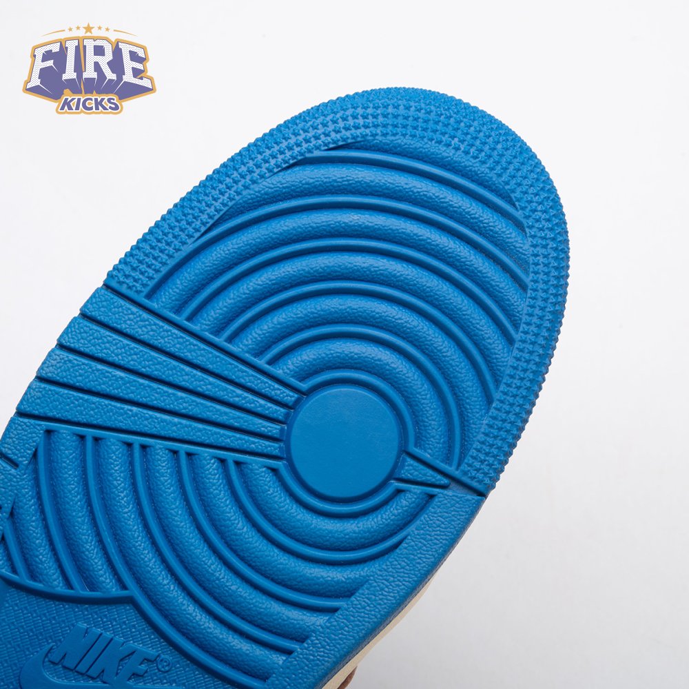 Jordan 1 Retro Low OG SP Fragment x Travis Scott Sail Military Blue DM7866-104 Unisex
