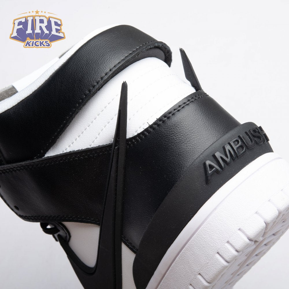Nike Dunk High AMBUSH Black White Unisex