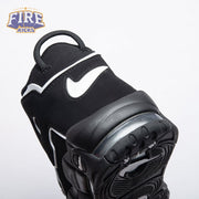 Nike Air More Uptempo Black White 414962-002 Unisex