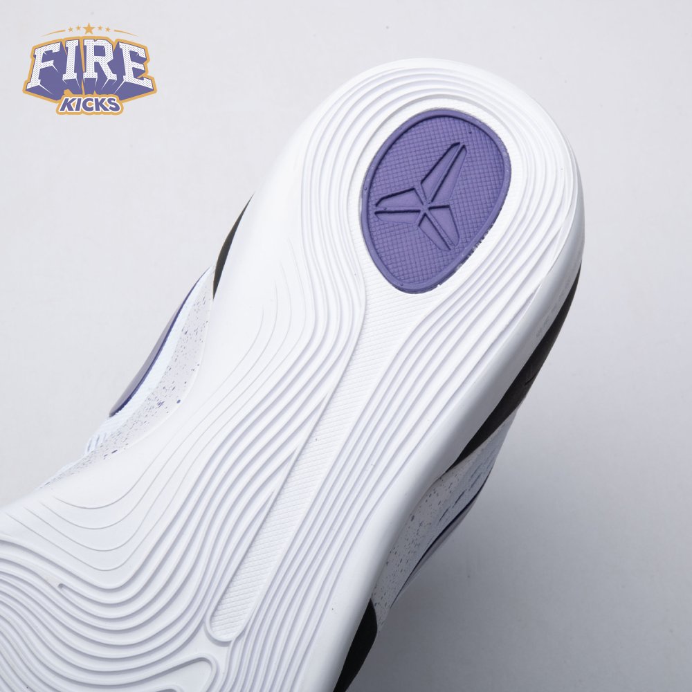 Nike Kobe 9 Elite Low EM Protro White Court Purple IH1401-100 Unisex
