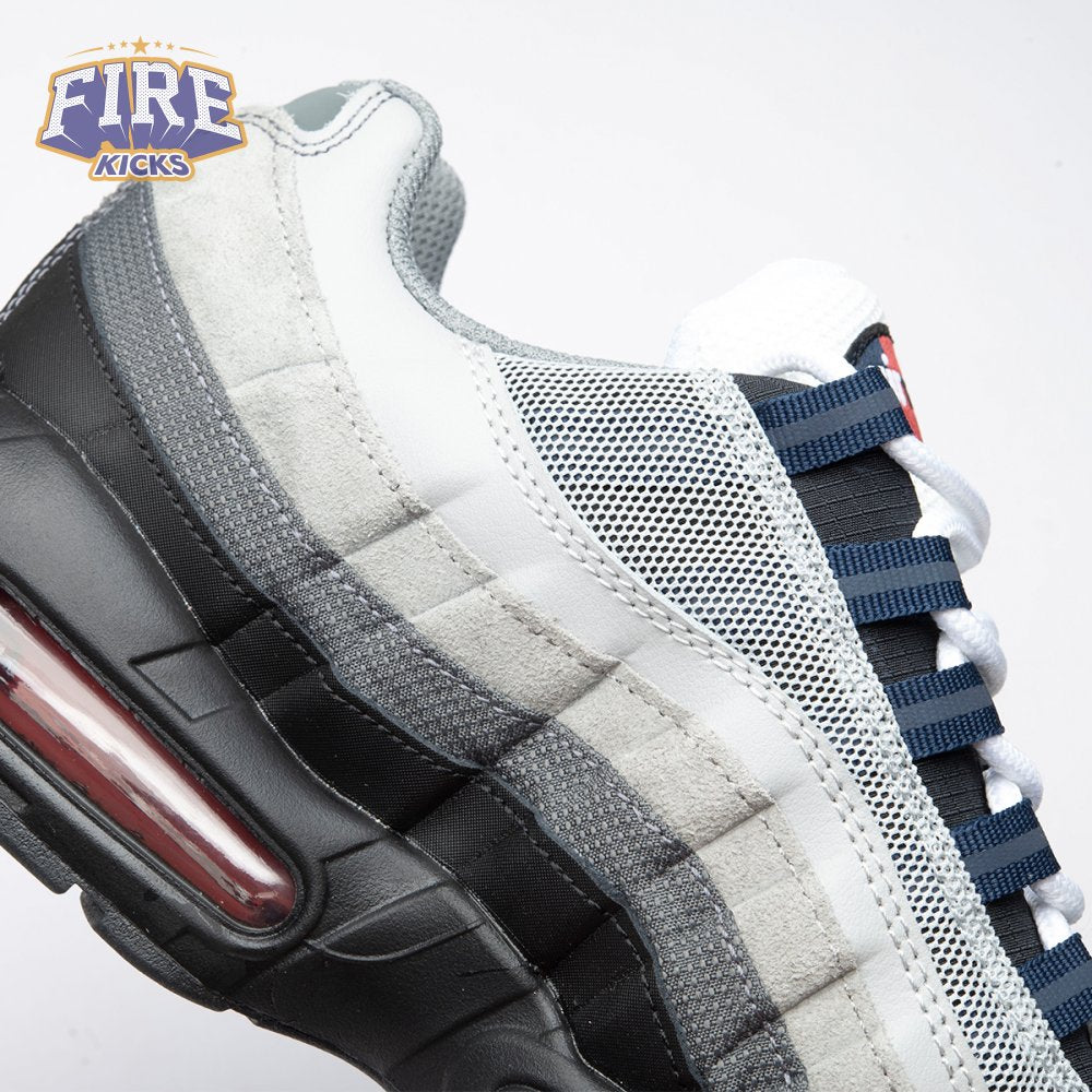 Nike Air Max 95 Track Red Smoke Grey DM0011-007 Unisex