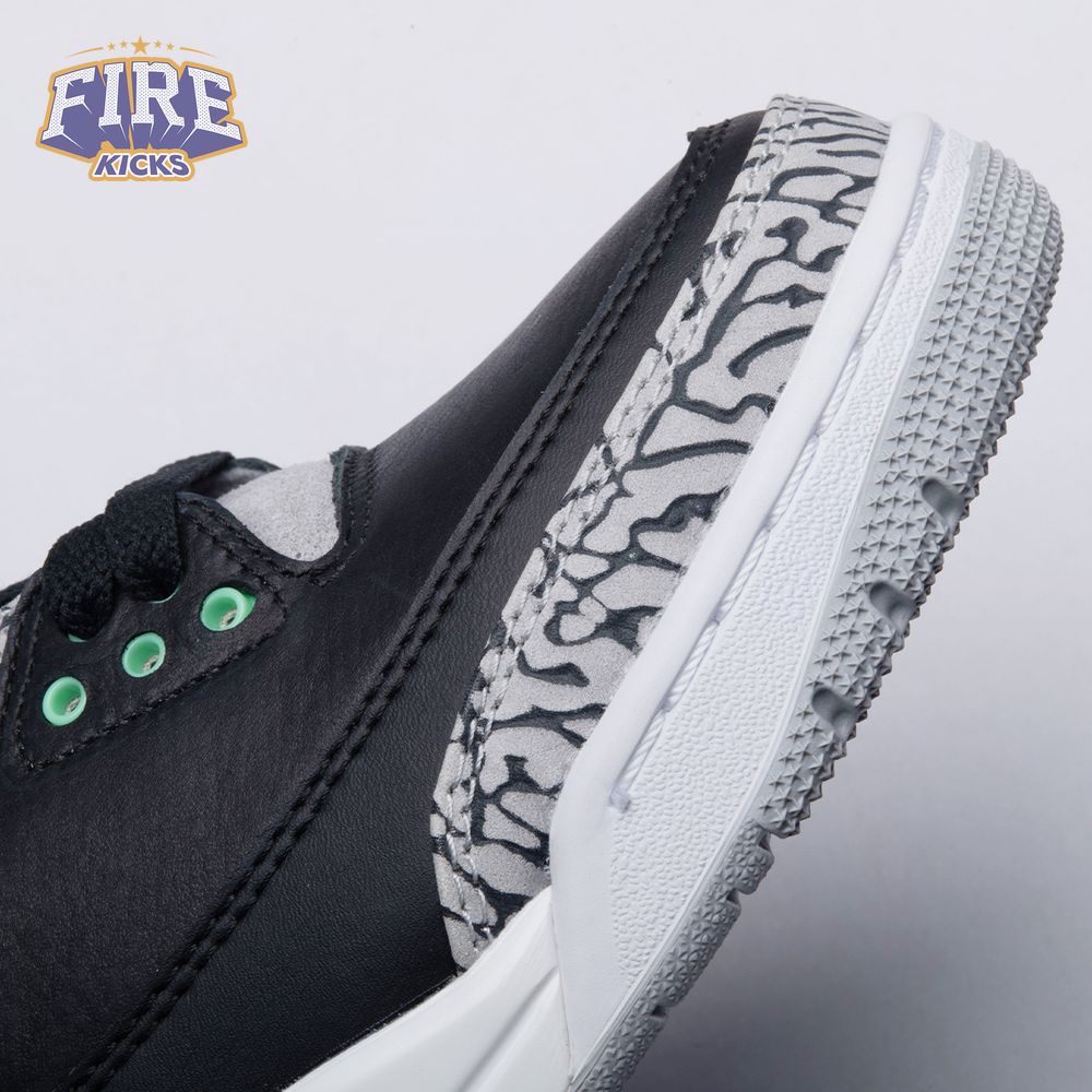Jordan 3 Retro Green Glow CT8532-031 Unisex