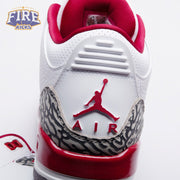 Jordan 3 Retro Cardinal Red CT8532-126 Unisex