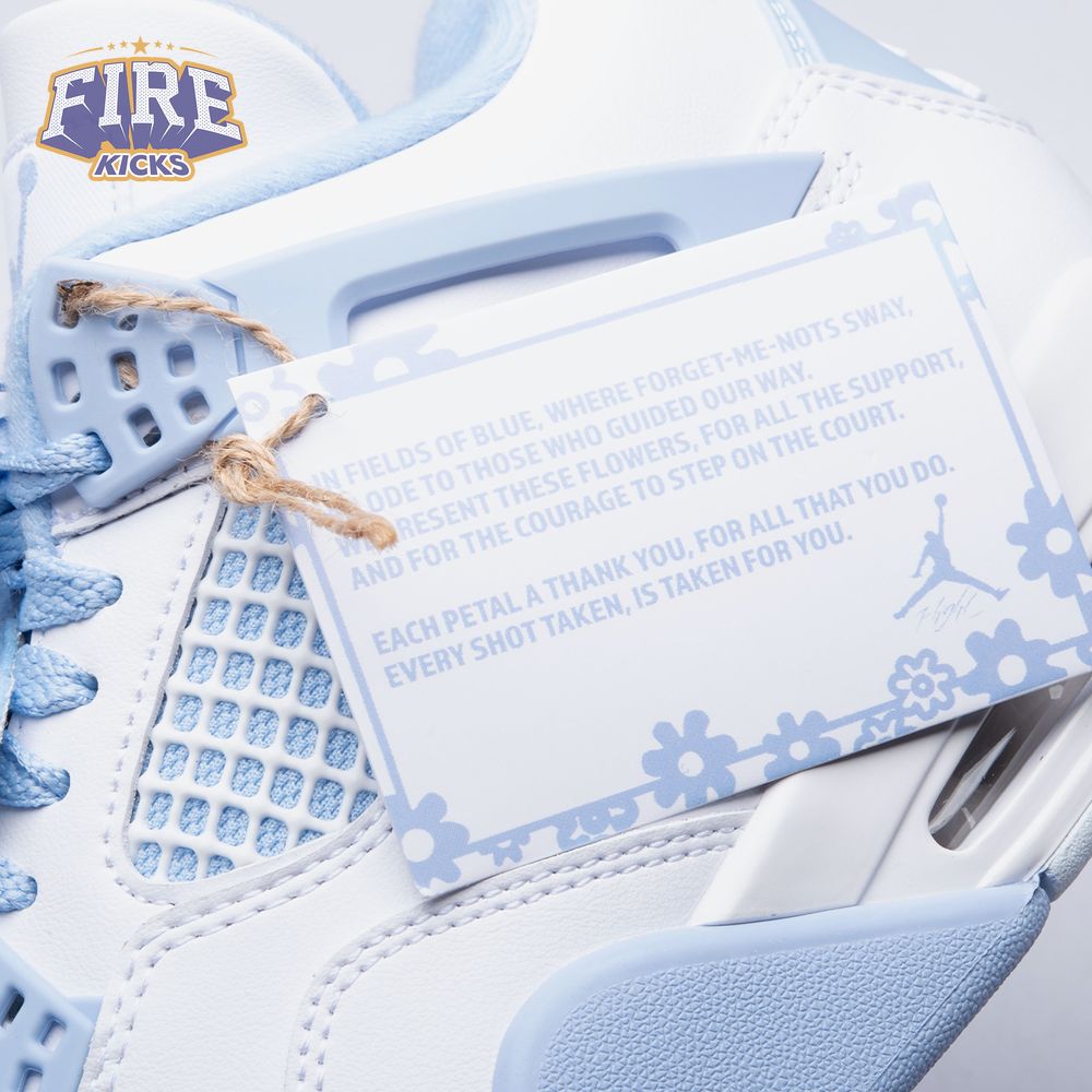 Jordan 4 "Forget Me Not" HV0823-100 Unisex