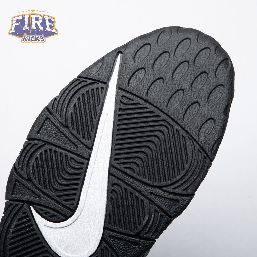 Nike Air More Uptempo Black White 414962-002 Unisex