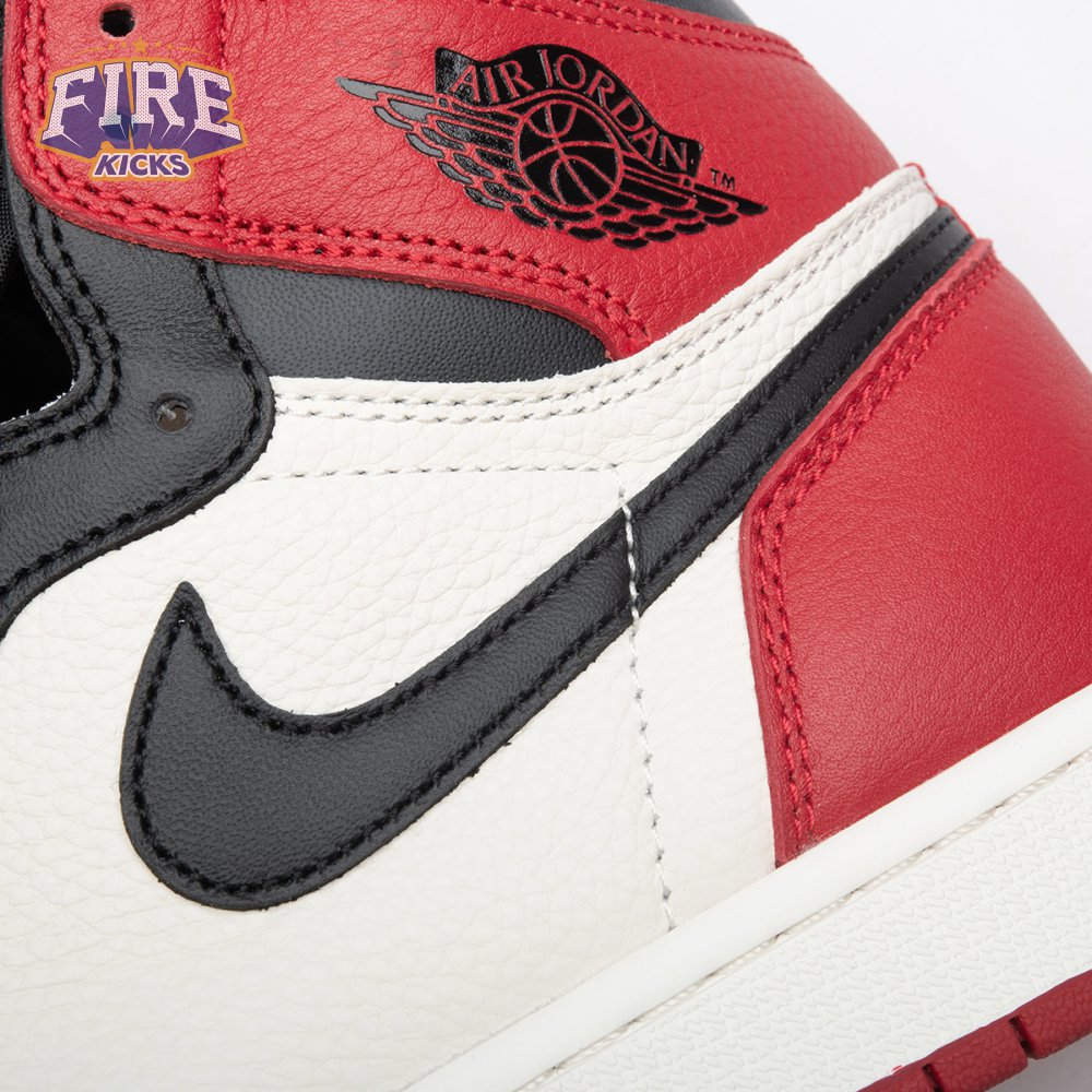 Jordan 1 Retro High Bred Toe Unisex