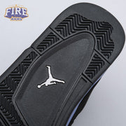 Jordan 4 Retro Black Blue Unisex