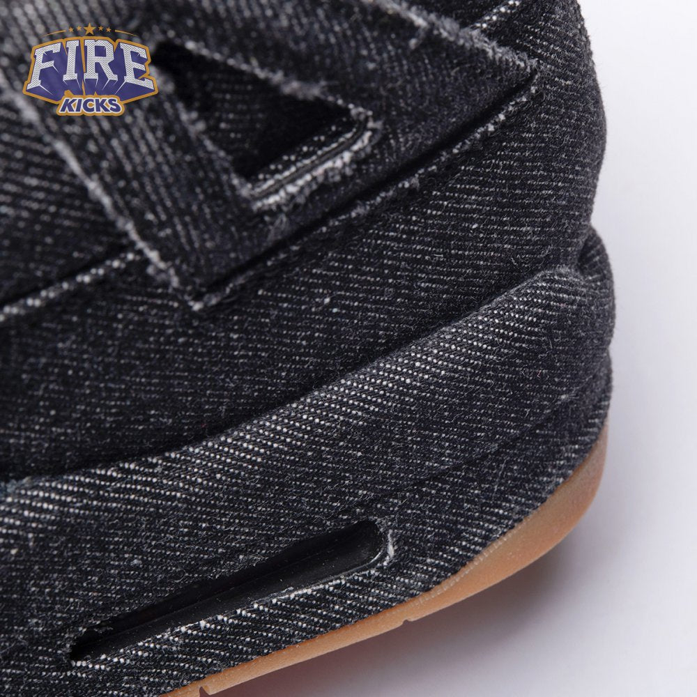 Jordan 4 Retro Levi's Black Men's
