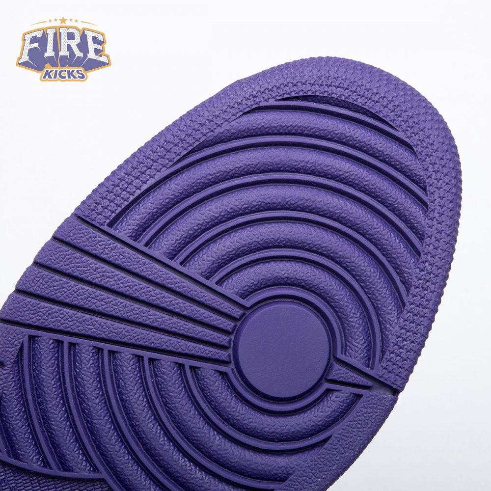 Jordan 1 Retro High Court Purple White Men's