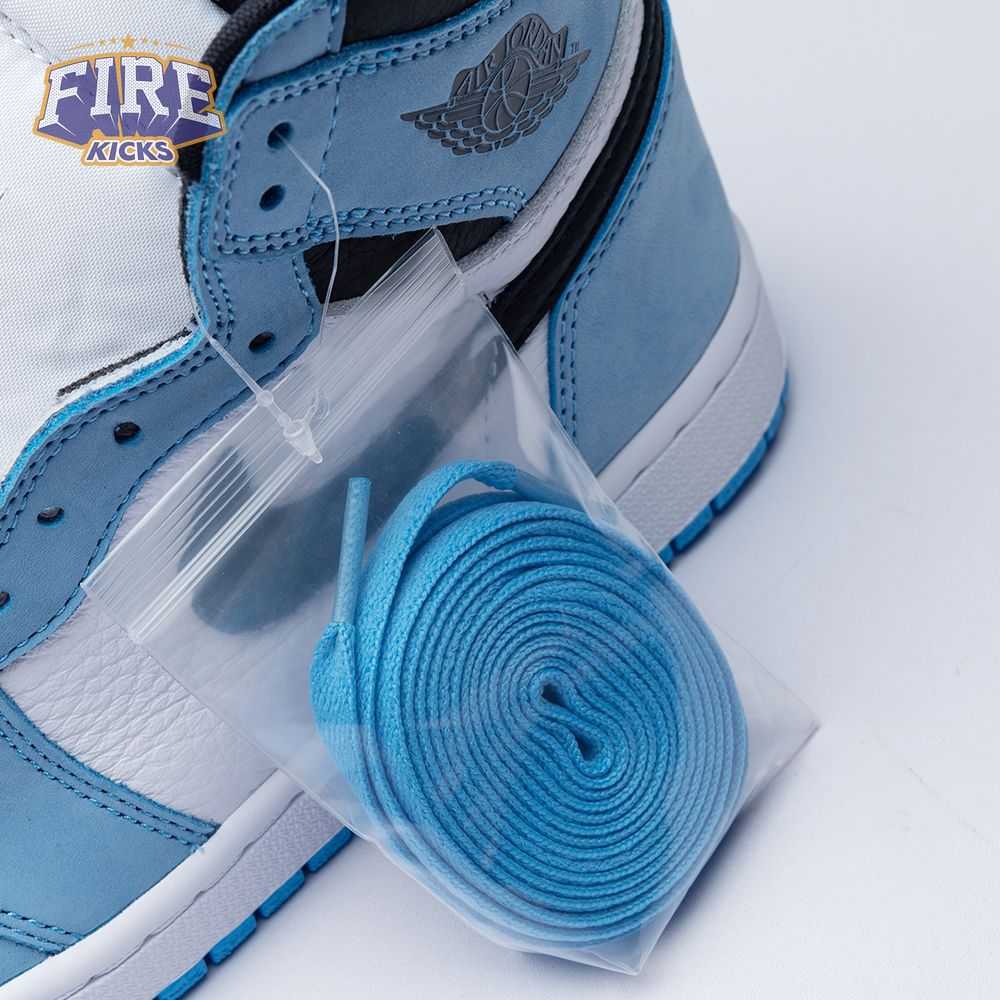 Jordan 1 Retro High White University Blue Black Unisex
