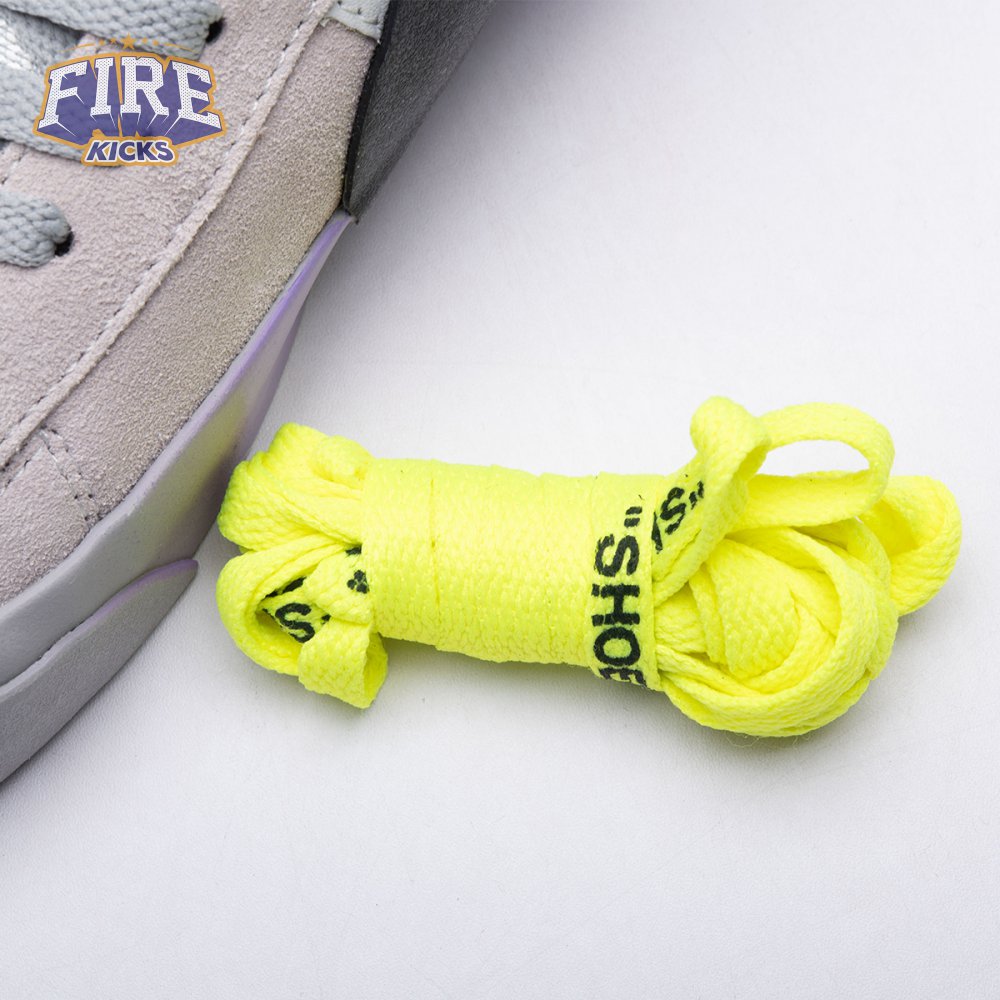 Nike Blazer Mid Off-White Wolf Grey Serena Queen AA3832-002 Unisex