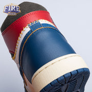 Jordan 1 Retro High Union Los Angeles Blue Toe Men's
