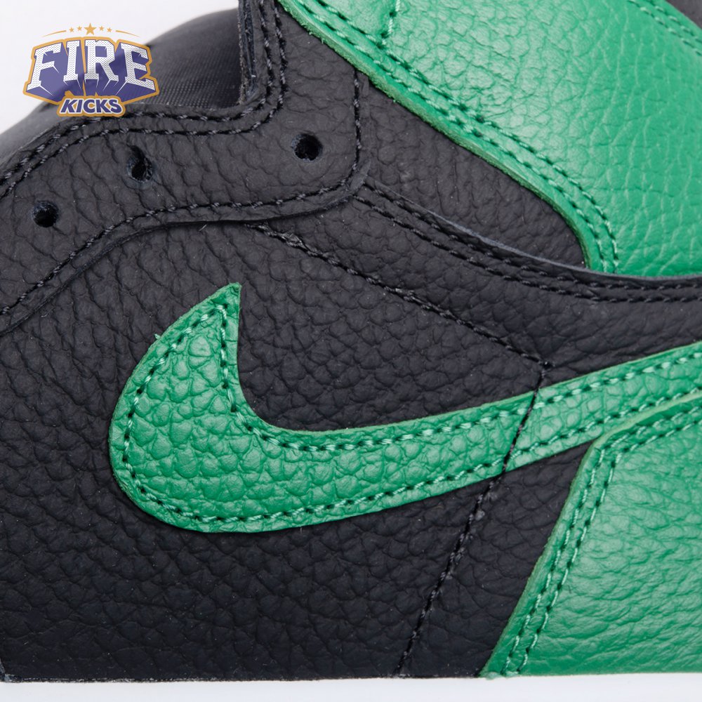 Jordan 1 Retro High Pine Green Black 555088-030 Men's