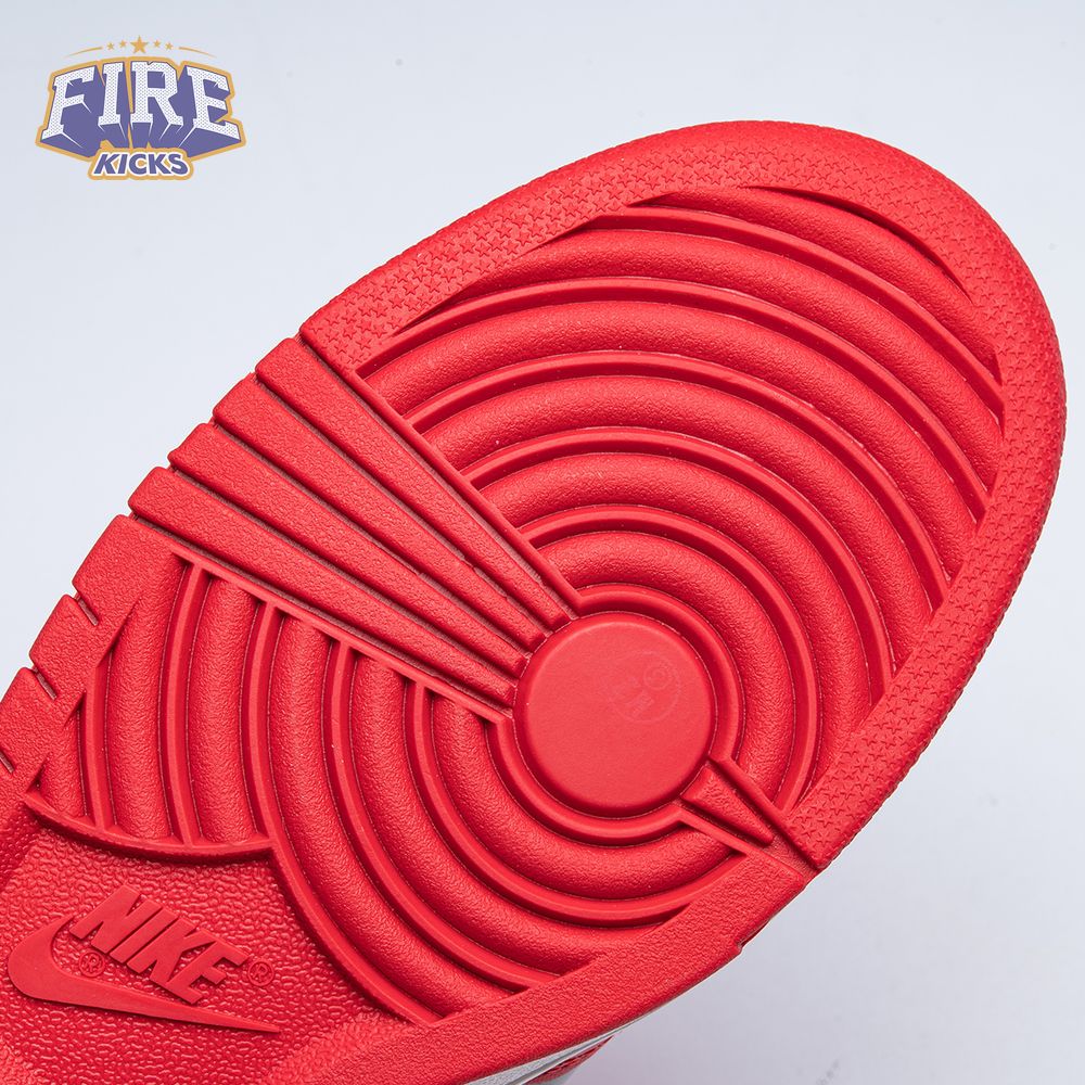 Off-White x Dunk Low 'University Red' Men's