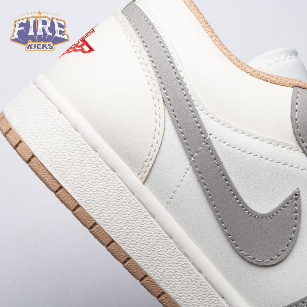 Jordan 1 Low Sail College Grey Rattan 553558-169 Unisex