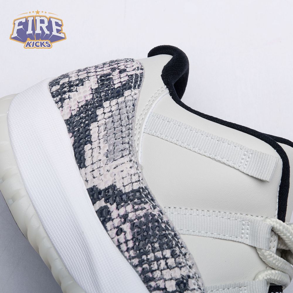 Jordan 11 Retro Low Snake Light Bone CD6846-002 Unisex