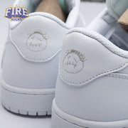 Travis Scott x Air Jordan 1 Low Triple White Unisex