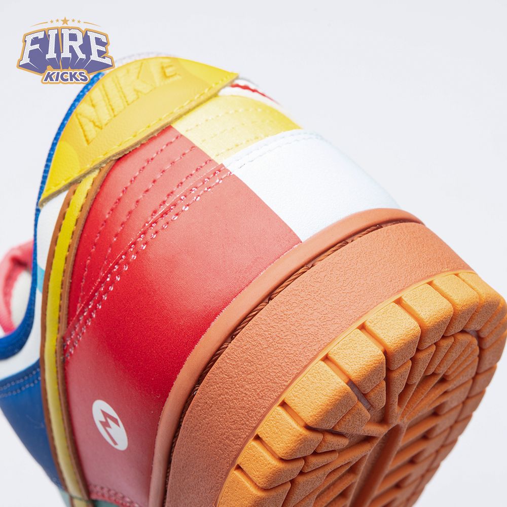 Nike Dunk Low What the Super Mario Custom Men's