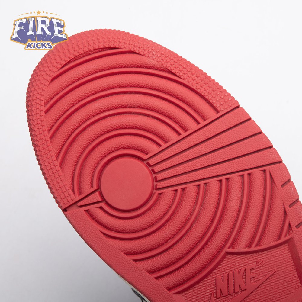 Jordan 1 Retro High Bred Toe Unisex