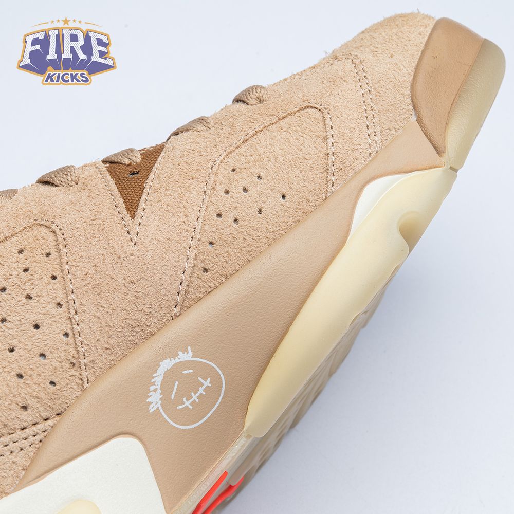 Travis Scott x Air Jordan 6 Retro 'British Khaki' Men's