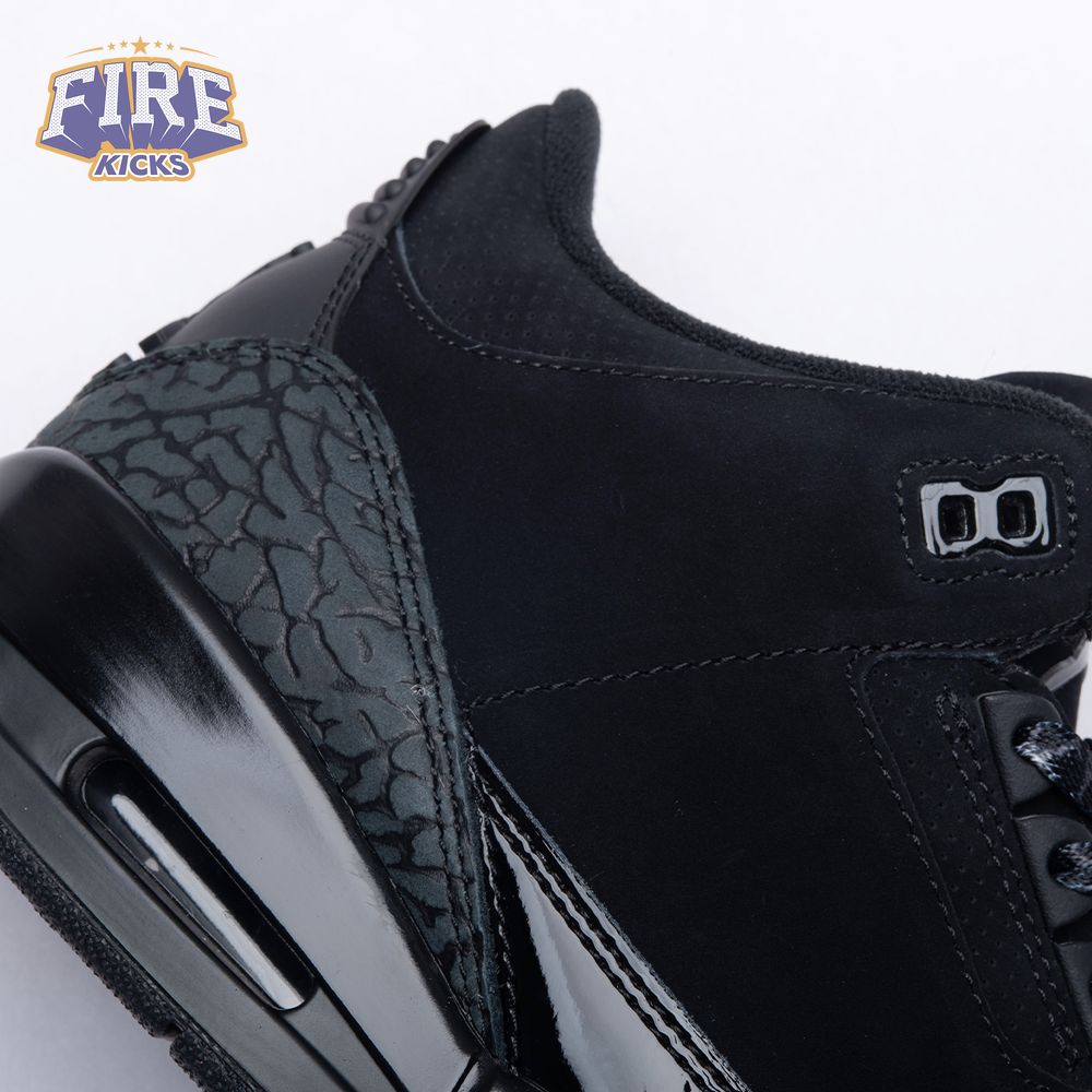 Jordan 3 Retro Black Cat (2025) CT8532-001 Unisex