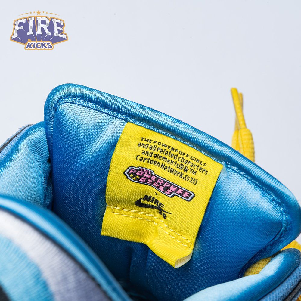 Nike SB Dunk Powerpuff Girls x Nike SB Dunk Low "Bubbles" Blue Chill FZ8320-400 Unisex